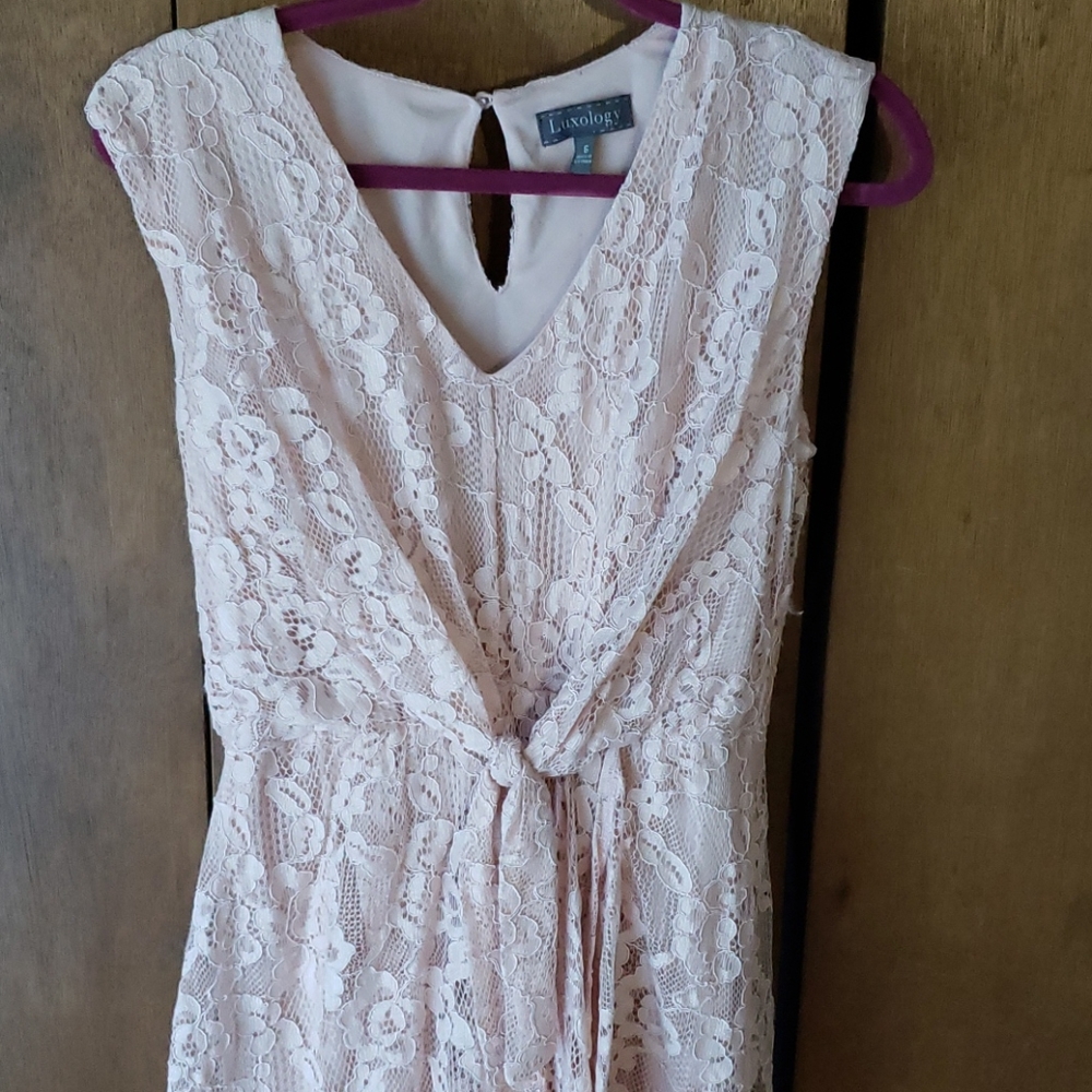 Lace Hi/low dress